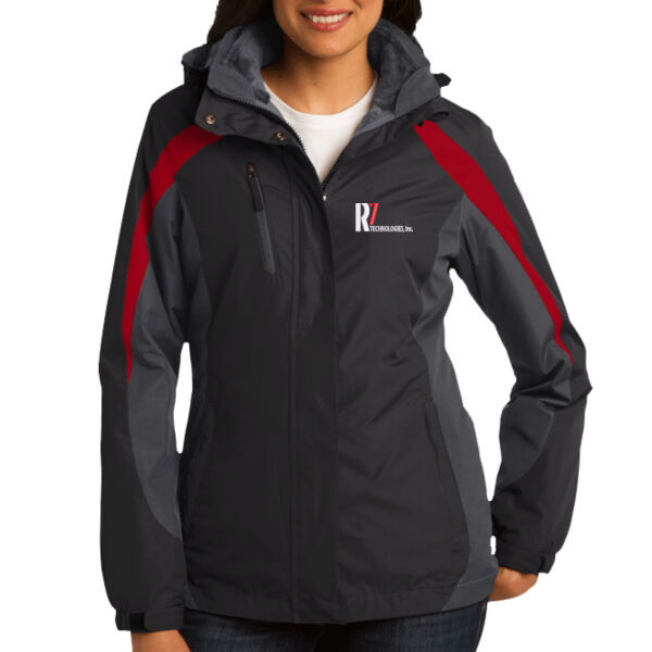 R7 Technologies - Ladies Colorblock 3 in 1 Jacket Thumbnail