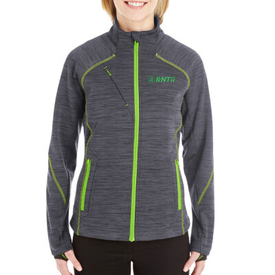 R7 Technologies - Women's Flux Mélange Bonded Fleece Jacket Thumbnail