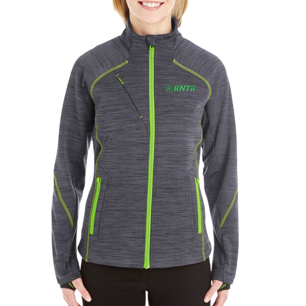 R7 Technologies - Women's Flux Mélange Bonded Fleece Jacket Thumbnail