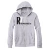 Adult Triblend Full-Zip Fleece Hooded Sweatshirt Thumbnail