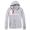 Adult Triblend Full-Zip Fleece Hooded Sweatshirt Thumbnail
