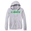 Adult Triblend Full-Zip Fleece Hooded Sweatshirt Thumbnail